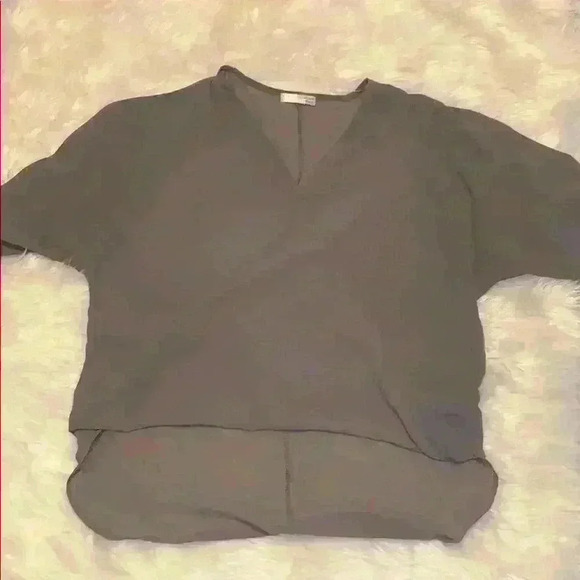 Agaci brown/tan blouse size L - Picture 1 of 3